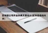 区块链公司开业庆典方案设计[区块链启动大会]